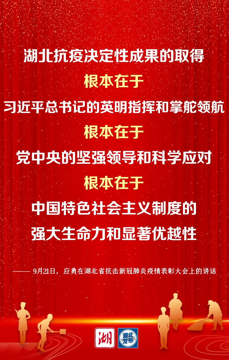 湖北省委書記應勇：弘揚偉大抗疫精神 譜寫新時代湖北高品質發展新篇章