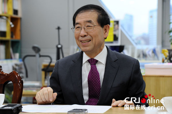 首尔市长朴元淳:提升旅游接待能力　服务更多中国游客