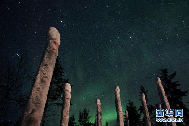 芬蘭北極光活躍 吸引世界各地遊客