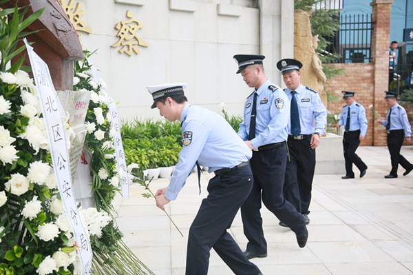 （加急）【B】深化政治建警 重慶渝北公安舉行烈士紀念日緬懷活動