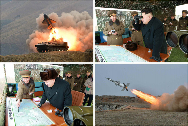 金正恩視察朝鮮人民軍島嶼火力攻擊演習