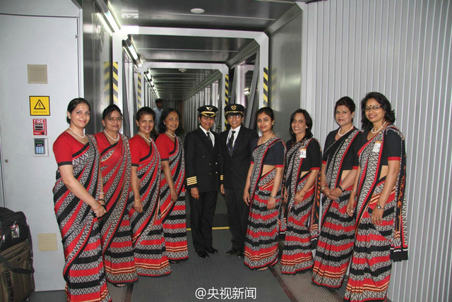 印度空姐青黃不接 58至60歲“空媽”被返聘上崗