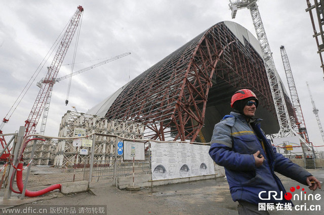 烏克蘭為切爾諾貝利核電站建造新石棺