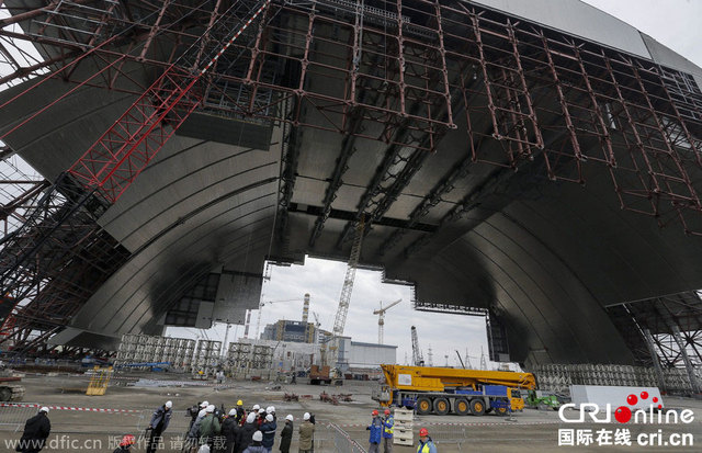 烏克蘭為切爾諾貝利核電站建造新石棺