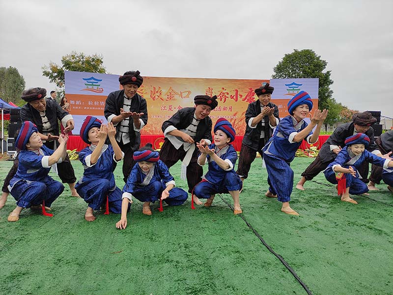 江夏金口：农民田埂马拉松跑出丰收喜悦