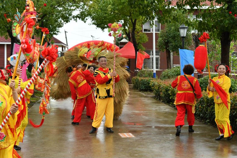 江夏金口：农民田埂马拉松跑出丰收喜悦