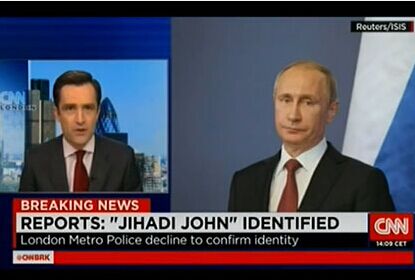 CNN再出烏龍：報道英國恐怖分子時誤播普京照片