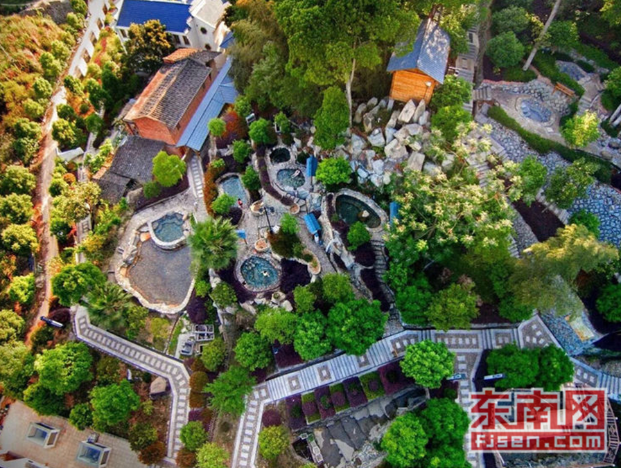 第七屆全國重點網絡媒體福建行走進七疊溫泉