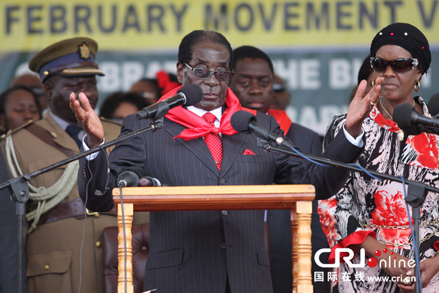 津巴布韦总统穆加贝迎来91岁生日庆典