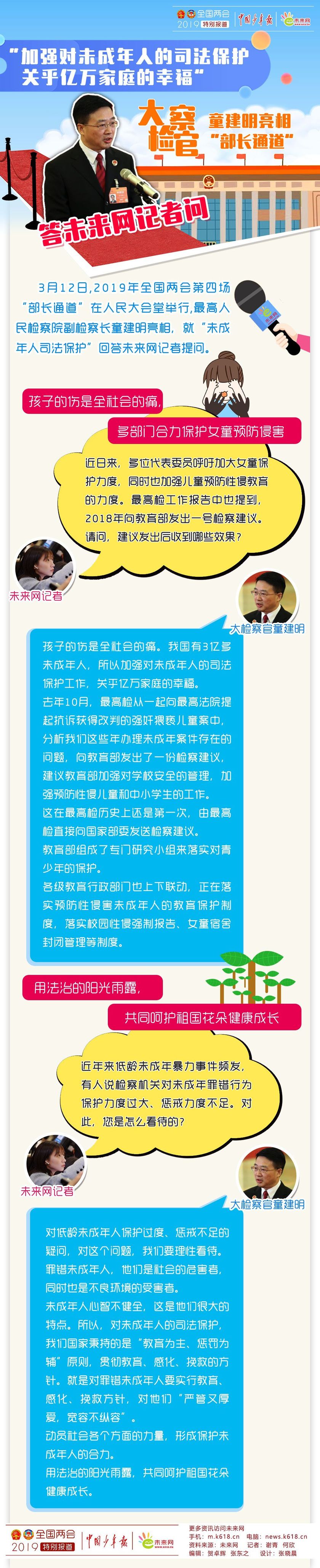 最高檢：加強對未成年人的司法保護 關乎億萬家庭的幸福