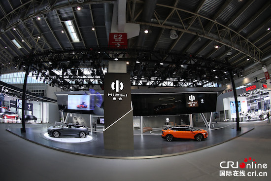汽车频道【资讯】重塑豪车格局 全球首款可进化超跑SUV高合HiPhi X首次亮相北京国际车展