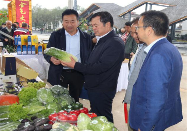 寶雞太白縣90余種高山果蔬亮相2020陜西省農民豐收節
