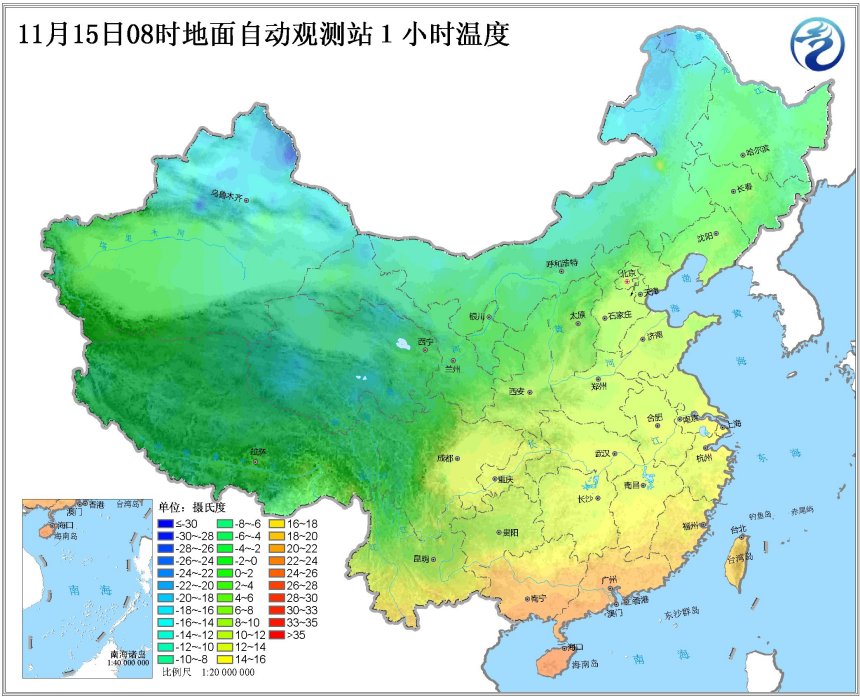 吉林省發佈寒潮藍色預警 最低溫度首破-12℃