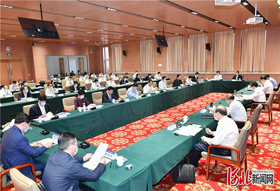 王東峰出席河北省中醫藥傳承創新發展大會企業家座談會並講話_fororder_3