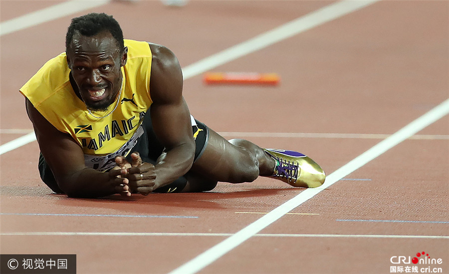 博尔特动情告别伦敦碗 退役仪式感人难说再见