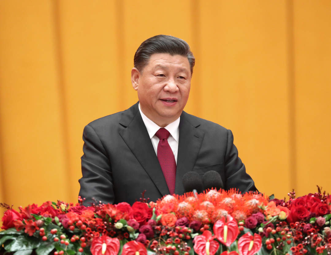 "辞旧迎新之际,习近平总书记在2020年春节团拜会上发表重要讲话,言辞