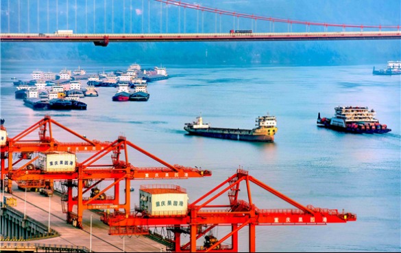 兩江新區果園港：邁向智慧國家物流樞紐