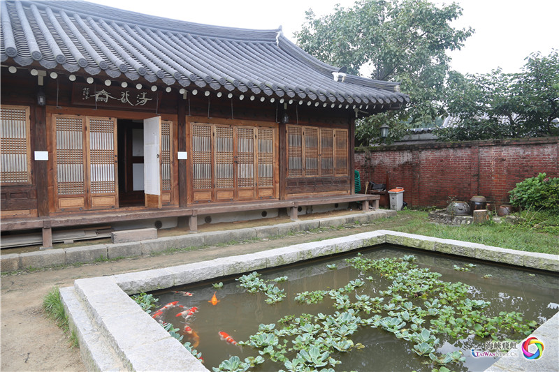 全州韩屋村旅店前院