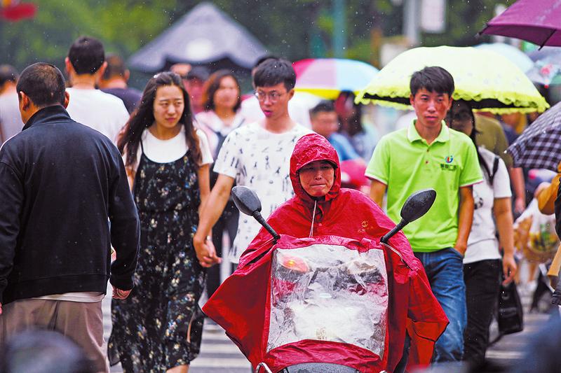 雷电大风暴雨昨日齐上阵西安这场雨来得爽快_fororder_暴雨1