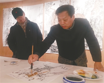 著名書畫家廖策推出個人首次書畫展