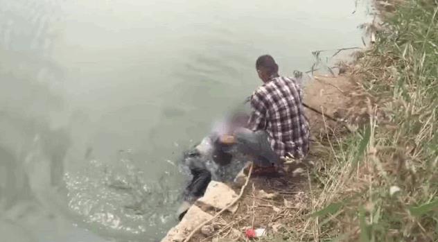 เล่นโดรนเจอคนแก่ตกน้ำ！ เด็กชายวัย 13 ปีช่วยชีวิตได้สำเร็จ_fororder_微信截图_20201009142913