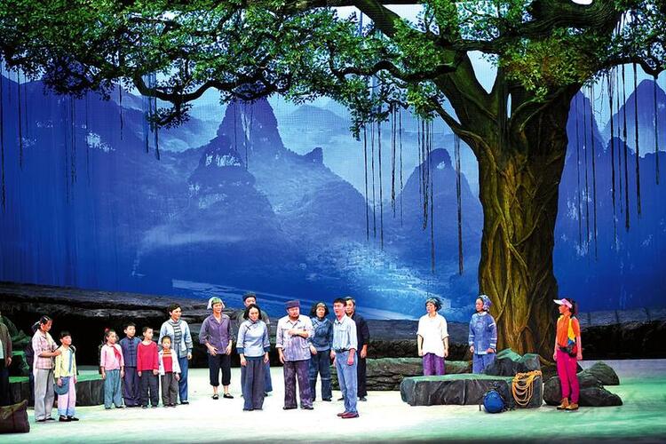 《大山壮歌》备战武汉国际戏剧演出季主创团队将对作品进行再次修改和提升