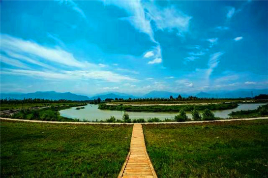 西安洨河生态公园地址图片