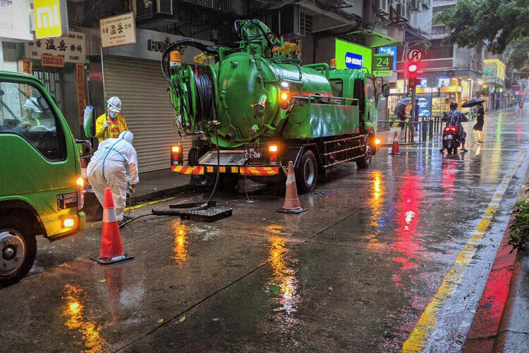 台风“浪卡”影响减弱  澳门气象部门13日晚改挂3号风球