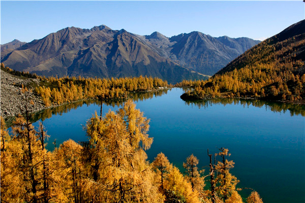 甘孜丹巴黨嶺葫蘆海入選“四川最美高原濕地”_fororder_1、黨嶺秋景-供圖-甘孜州文廣旅局