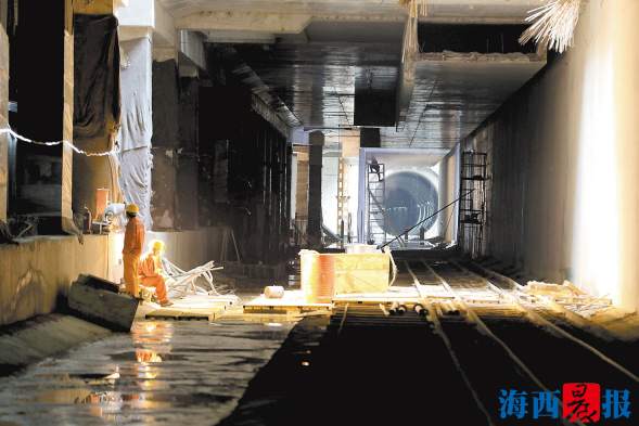 【要聞】【廈門】【移動版】【滾動新聞】【Chinanews帶圖】廈門市地鐵3號線、4號線翔安段工程預計年底完工