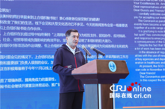 上合组织秘书长:上合组织秘书处将积极致力于推动国家间文体交流