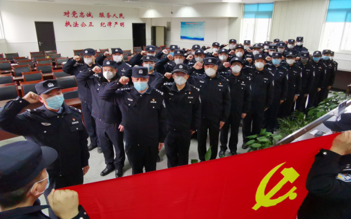 重庆渝北公安成立"疫情防控"党员先锋突击队及党员先锋岗