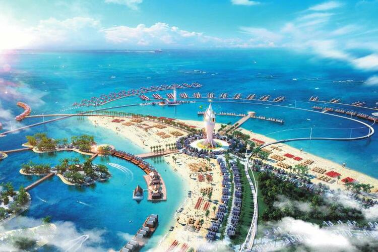 白浪滩·航洋城乐园游乐设备启动安装