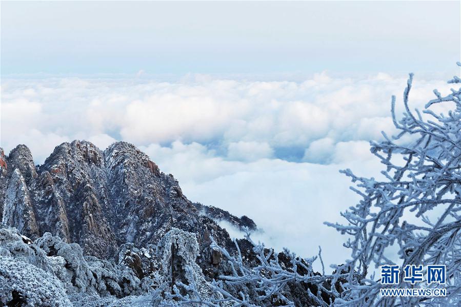 雪後黃山美