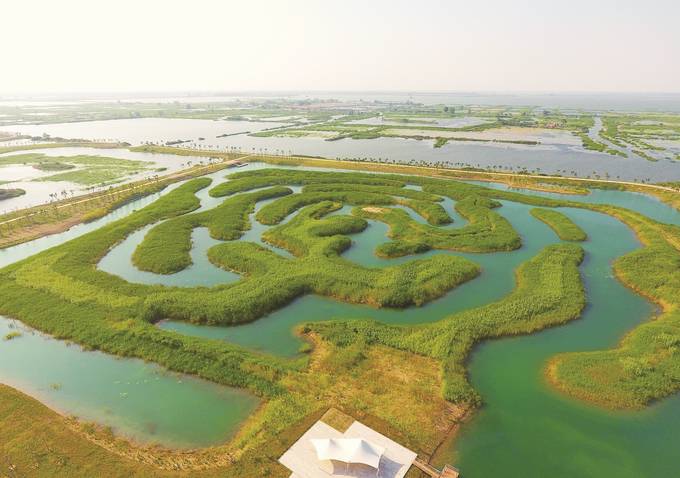 淮安白馬湖國家濕地公園建設成效引人矚目