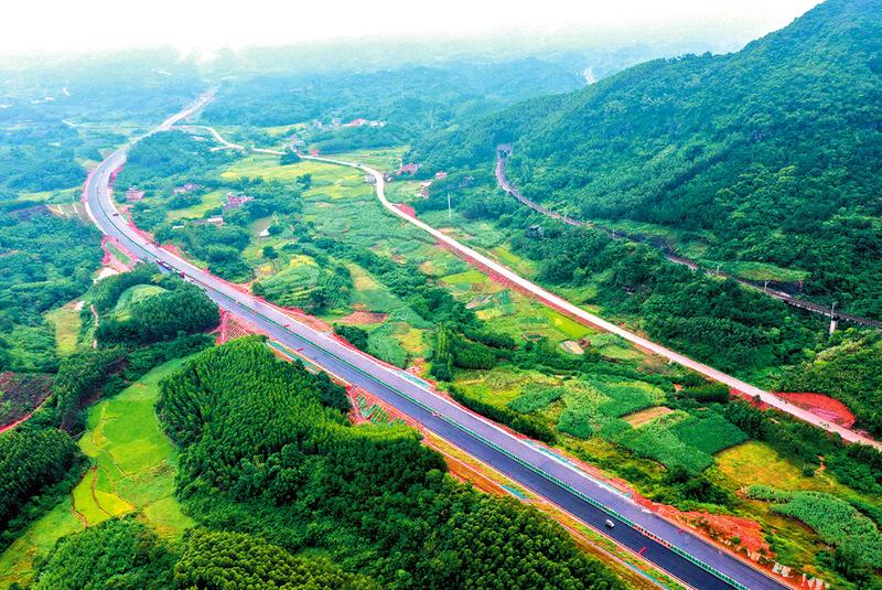 大塘至浦北高速公路將於年底通車