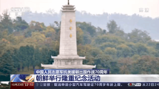 中国人民志愿军抗美援朝出国作战70周年丨朝鲜举行隆重纪念活动