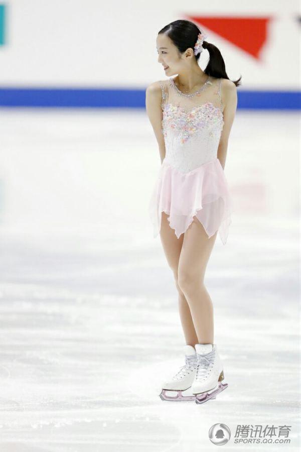 力压福原爱日本15岁花滑萝莉被赞女神