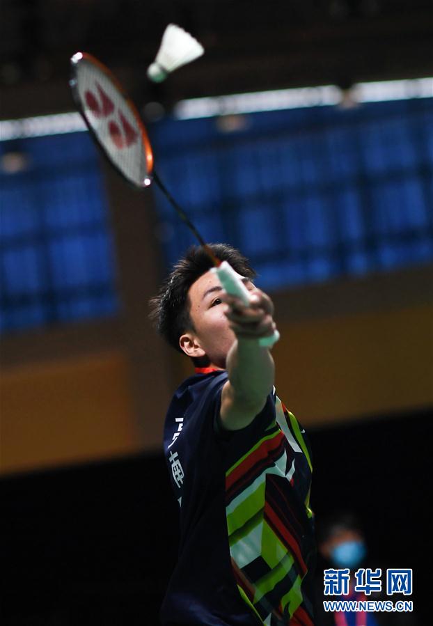 羽毛球全国锦标赛男子团体决赛:湖南一队夺冠