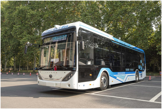 宇通自动驾驶氢燃料客车 亮相 2020中国（郑州）产业转移系列对接会