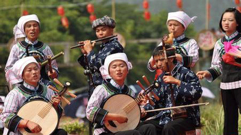 Buyi köylülerinin yeni yaşamı Buyi köylülerinin yeni yaşamı