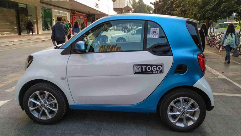Çin'de elektrikli paylaşım otomobili sektörü patladı