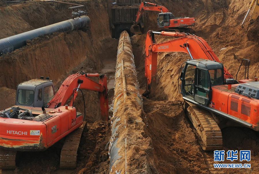 河北唐山：中俄東線天然氣管道工程河北豐潤段加緊建設