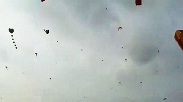 越南5岁男孩被风筝带上20米高空 不幸坠落身亡