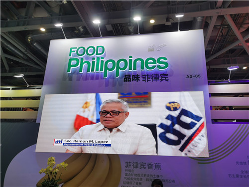 FoodPhilippines Pavilion sa Ika-3 CIIE, bukas na