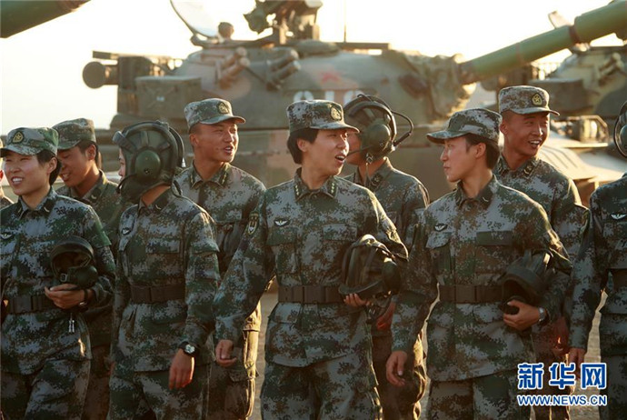 Mahepali: 'Yar kabilar Kazakh wadda ke jagorantar bangaren tankunan yaki na bataliyar soja dake jihar Xinjiang