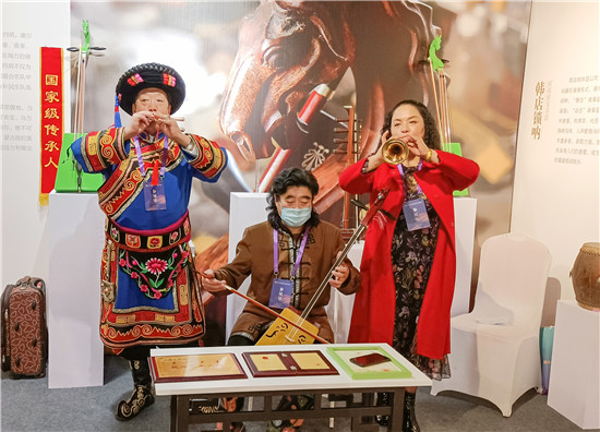 河南寶豐：鄉村嗩吶亮相中國非物質文化遺産博覽會