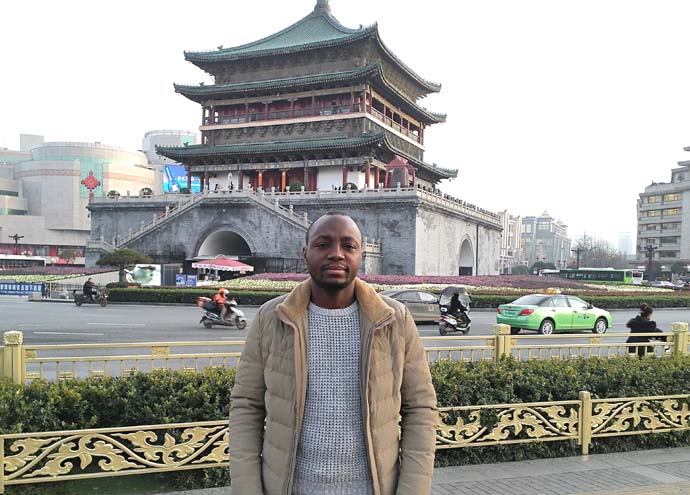 Hira da Ahmed Bala Alhassan Kabo dake karatun digiri na 3 kasar Sin