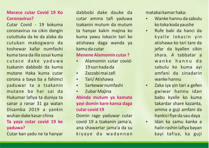 Najeriya na daukar matakan hana yaduwar cutar COVID-19
