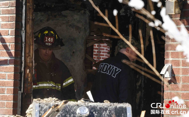 纽约一住宅突发大火 7个孩子丧生